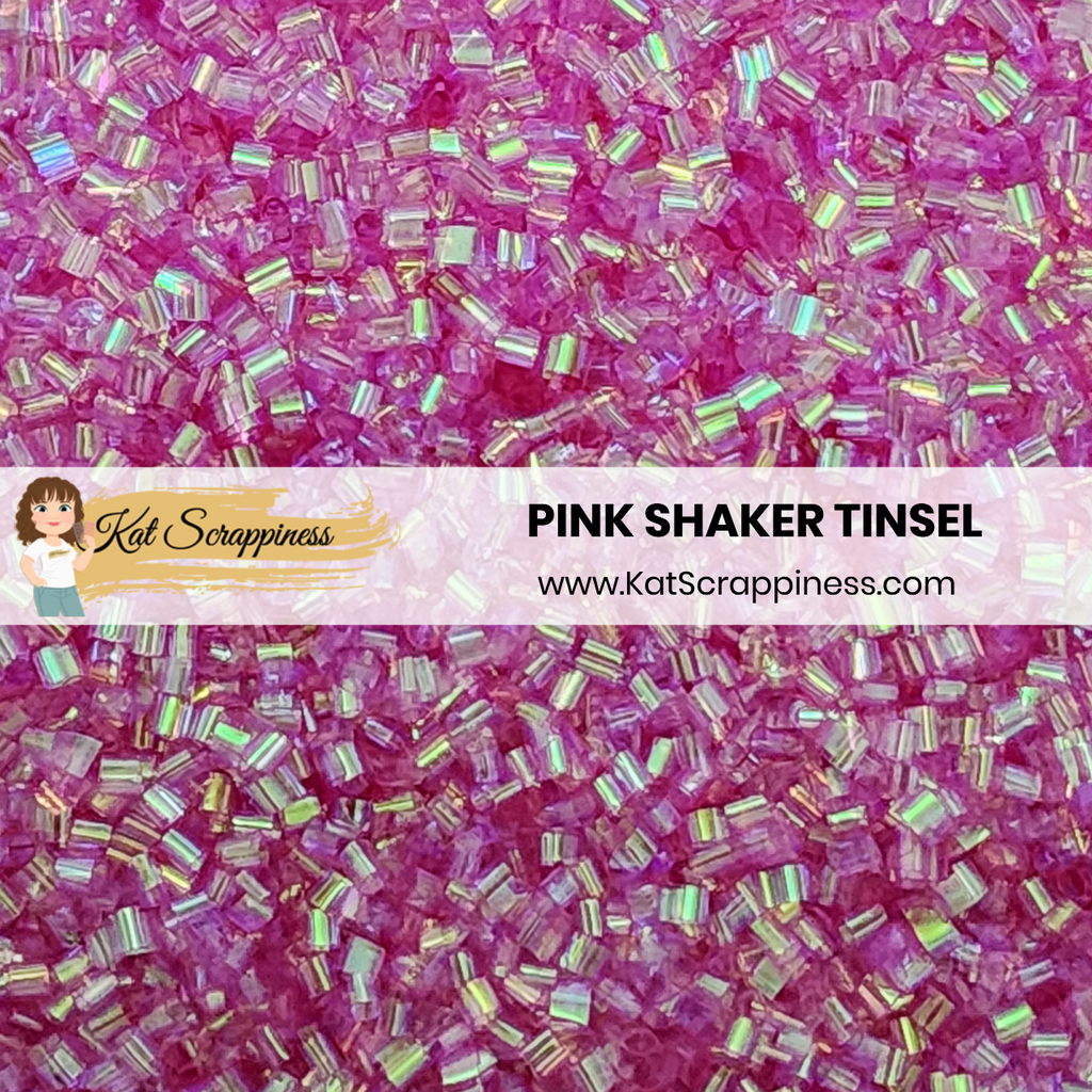 Pink Shaker Tinsel - New Release!