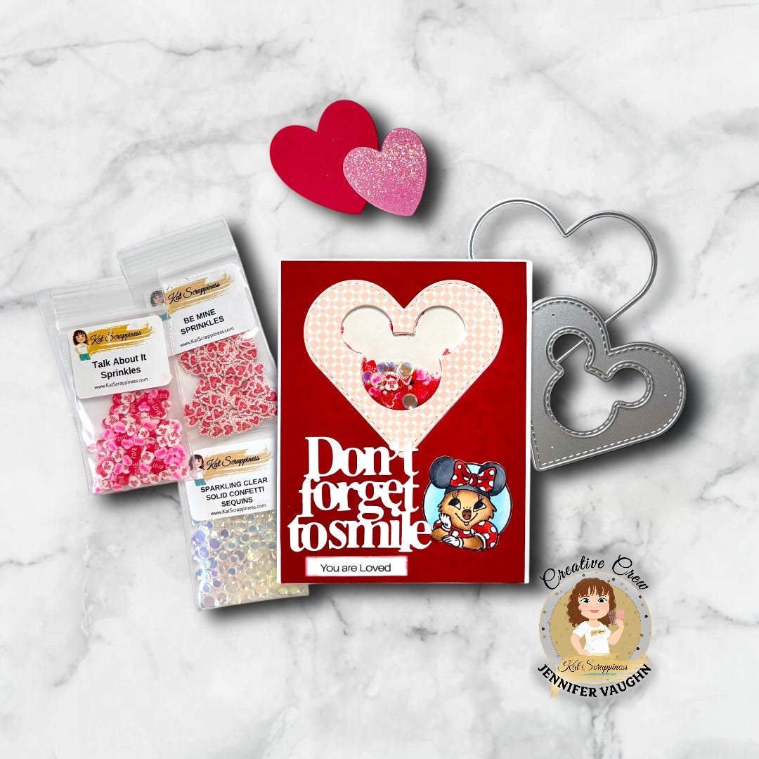 Magical Heart Shaker Craft Dies - New Release!