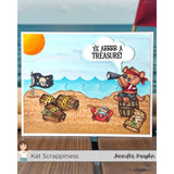 Pirate Quokkas Sentiments Stamp Set -  New Release