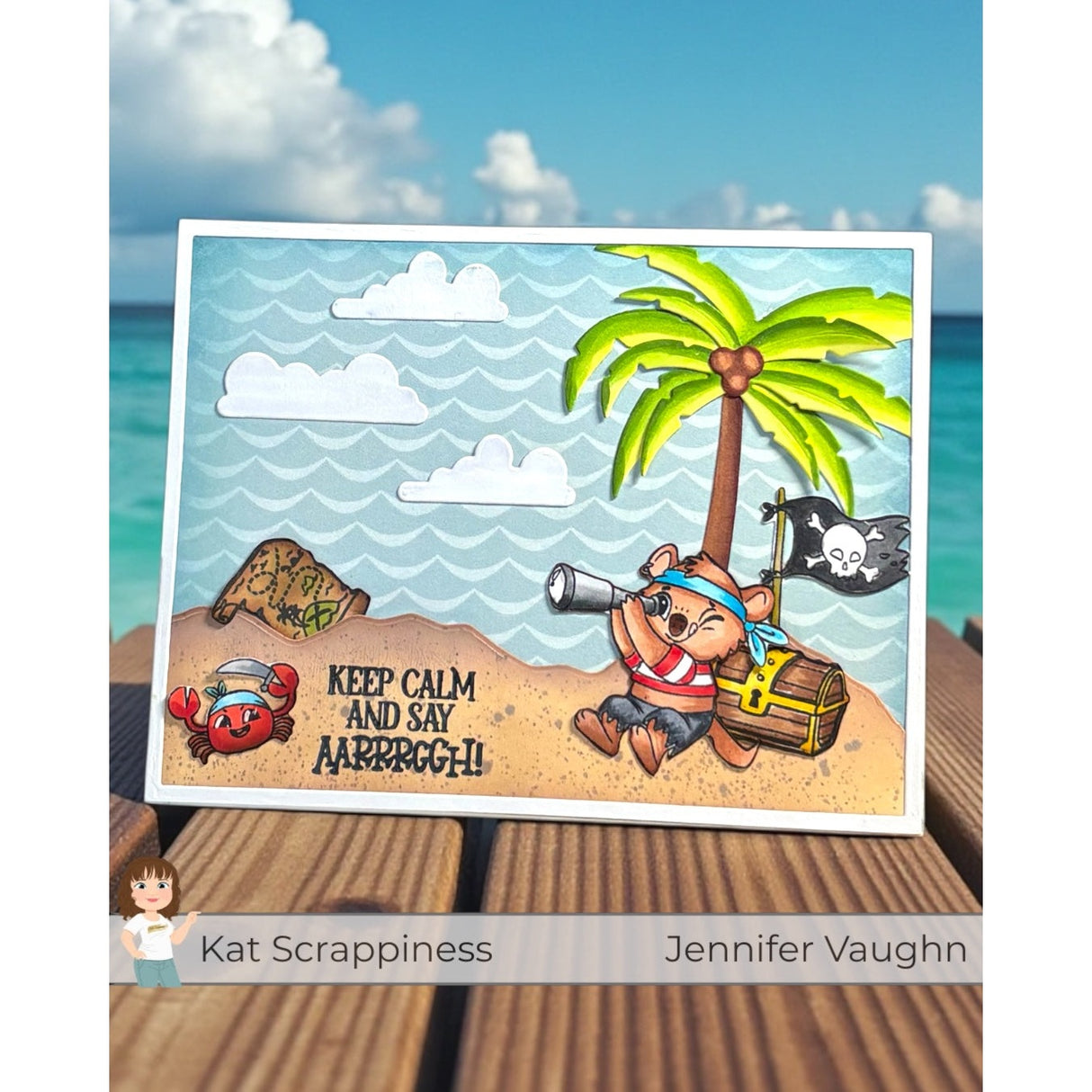 Pirate Quokkas 6x6 Patterned Paper Pack - New Release!