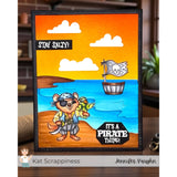 Pirate Quokkas Sentiments Stamp Set -  New Release