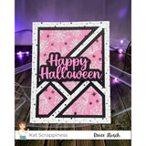 Happy Halloween Word Dies With Shadow