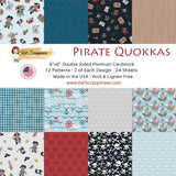 Pirate Quokkas 6x6 Patterned Paper Pack
