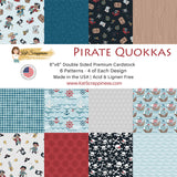 Pirate Quokkas 6x6 Patterned Paper Pack - New Release!