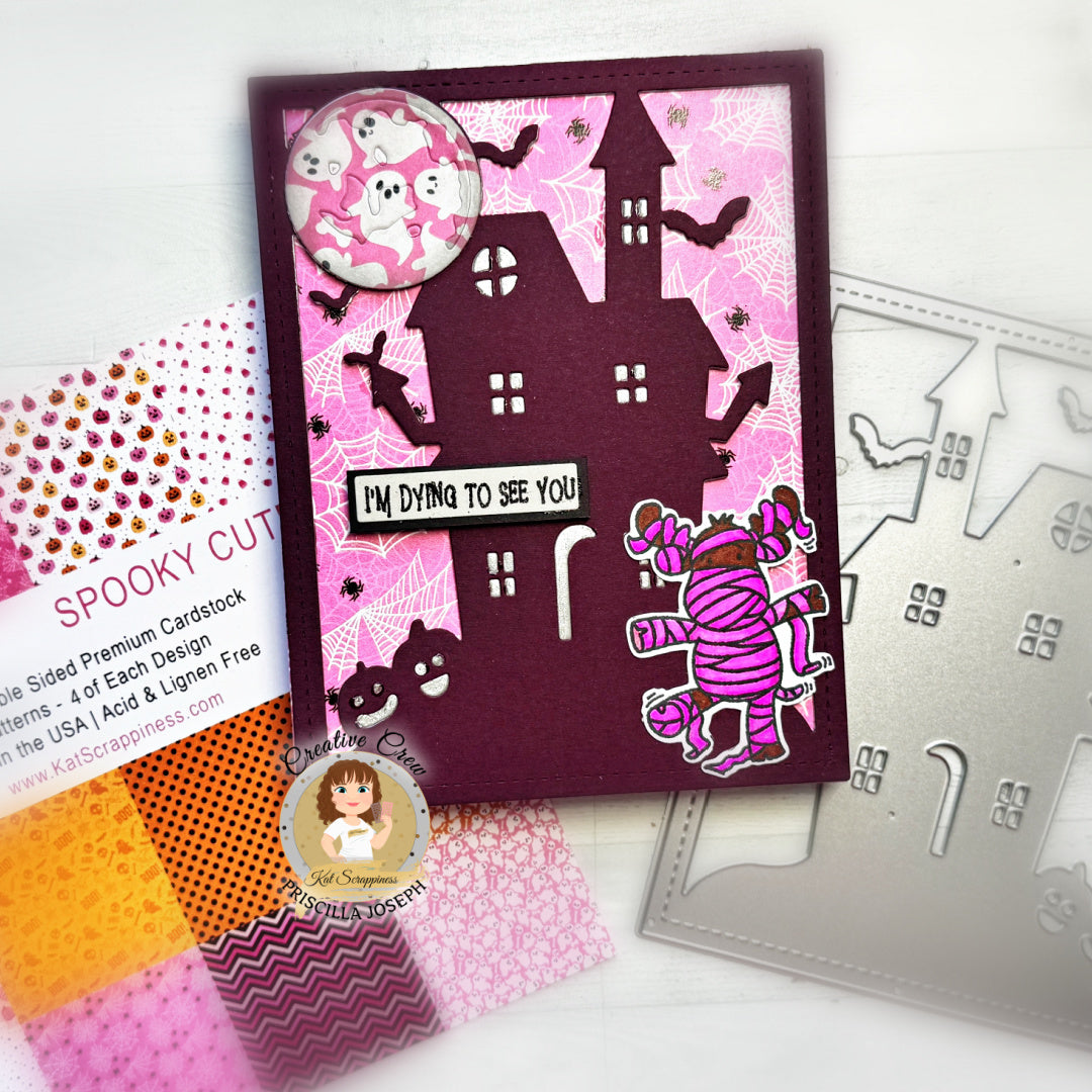 Spooky Cute Pink 6x6 Paper Pad