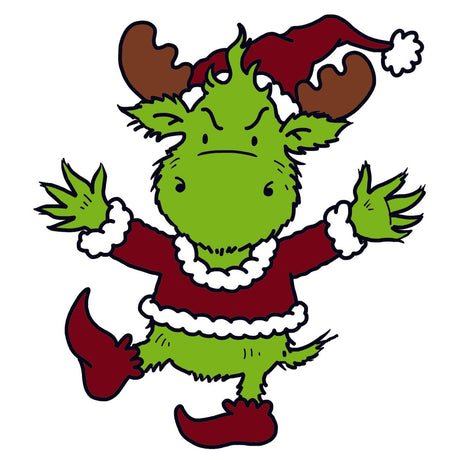 Riley as the Grinch Cling Stamp by Riley & Co