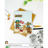 Pirate Quokkas Sentiments Stamp Set -  New Release