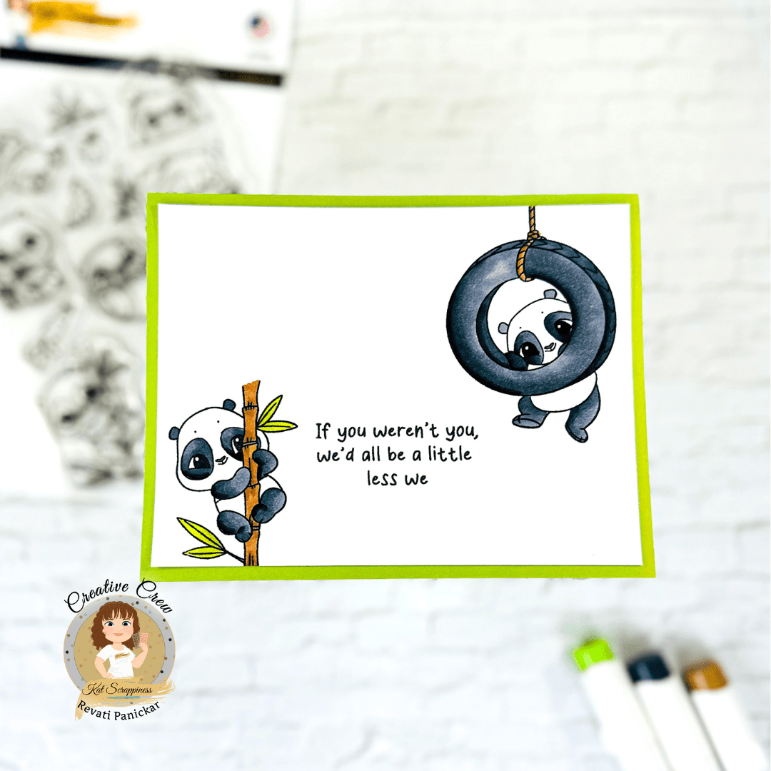 Rolly Polly Pandas Stamp Set- New Release!