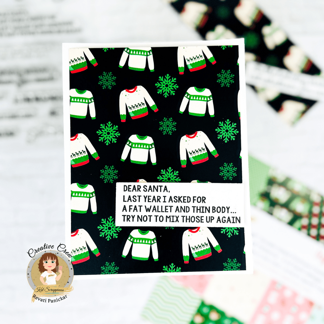 Ugly Sweater 6x6 Paper Pad - New Release!