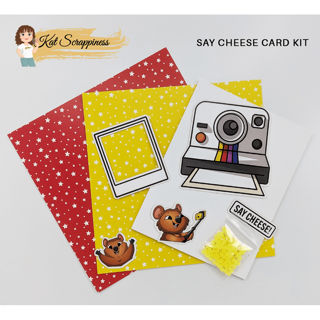 &quot;Say Cheese&quot; Quokka Card Kit