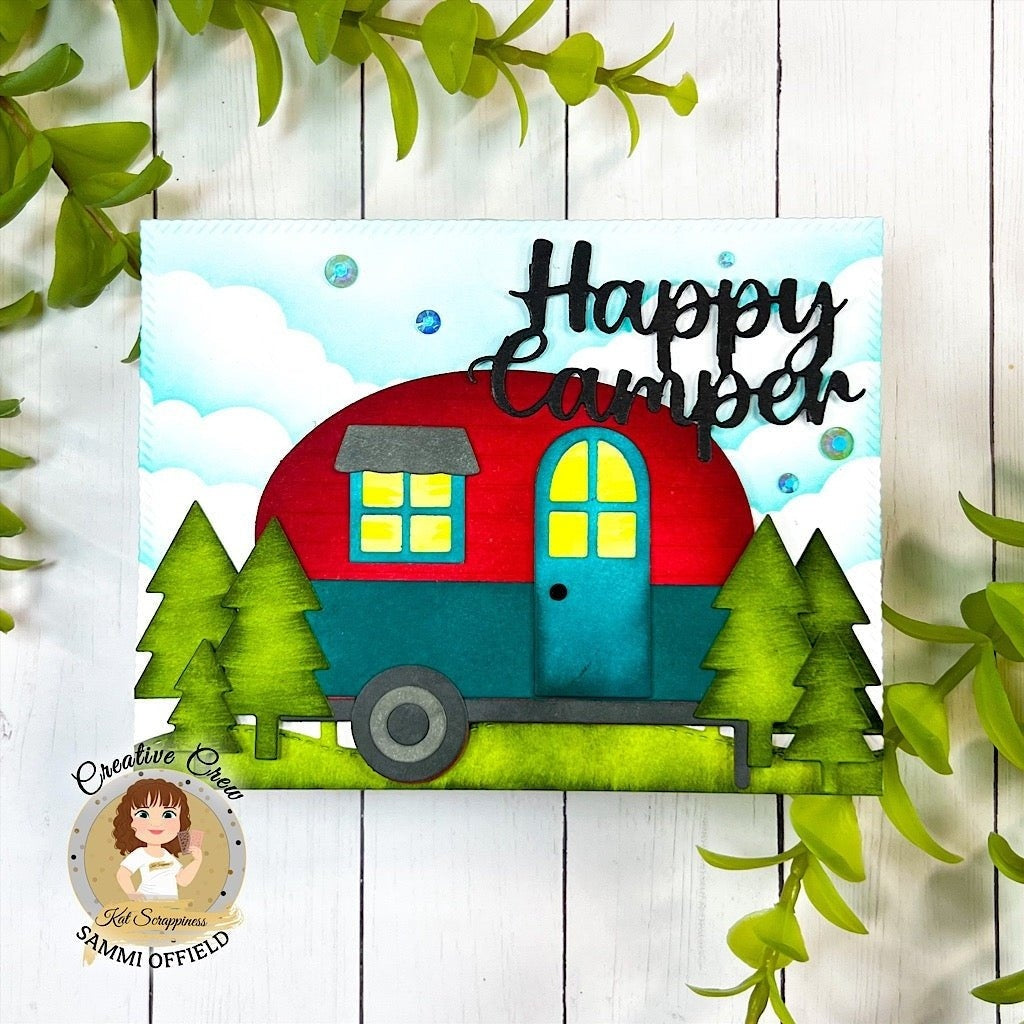 Happy Camper Craft Die – Kat Scrappiness