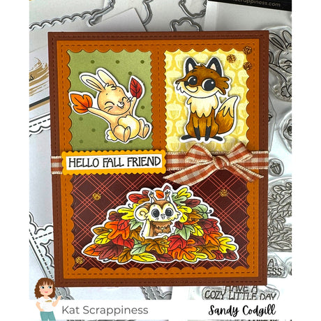 Stitched Scalloped Collage Frame Craft Die