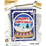 Winter Wonderland Snow Globe Shaker Craft Dies