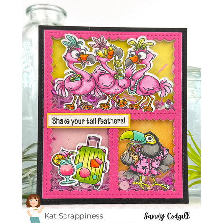 Fabulous Feathered Friends 4x8 Stamp Set
