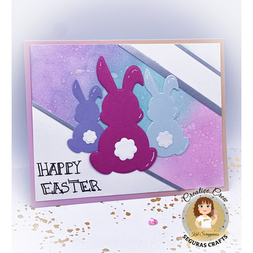 Easter Bunny Trio Craft Dies - New Release!