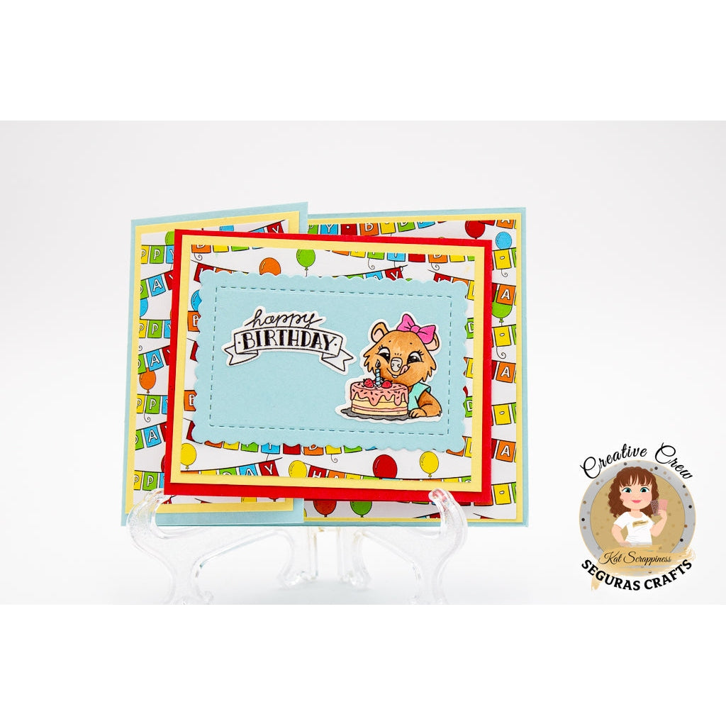 Birthday Quokka Coordinating Craft Dies