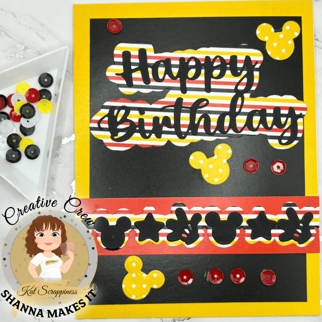 Magical Mouse (Layered) Border Craft Dies