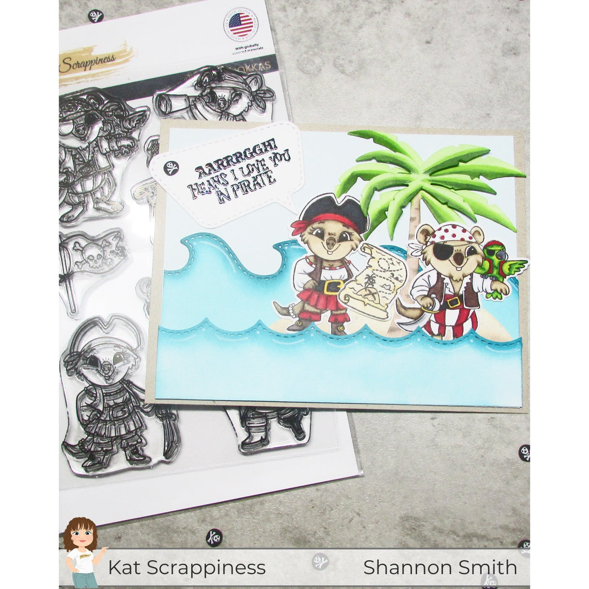 Pirate Quokkas Coordinating Dies - New Release!