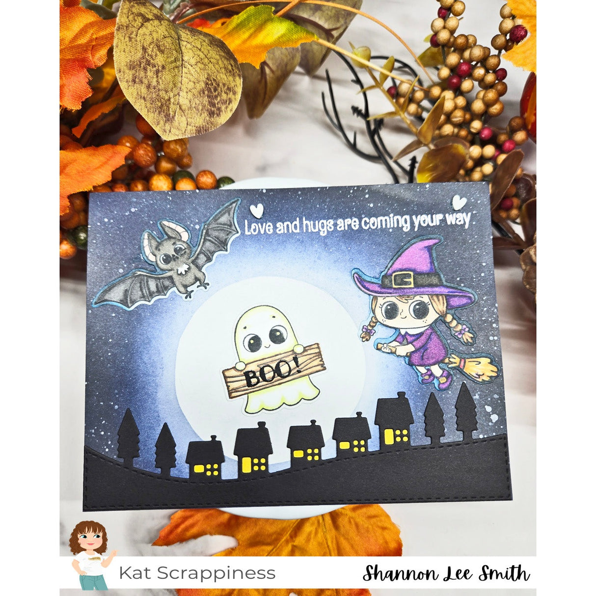 Witchy Boo Crew Coordinating Craft Dies
