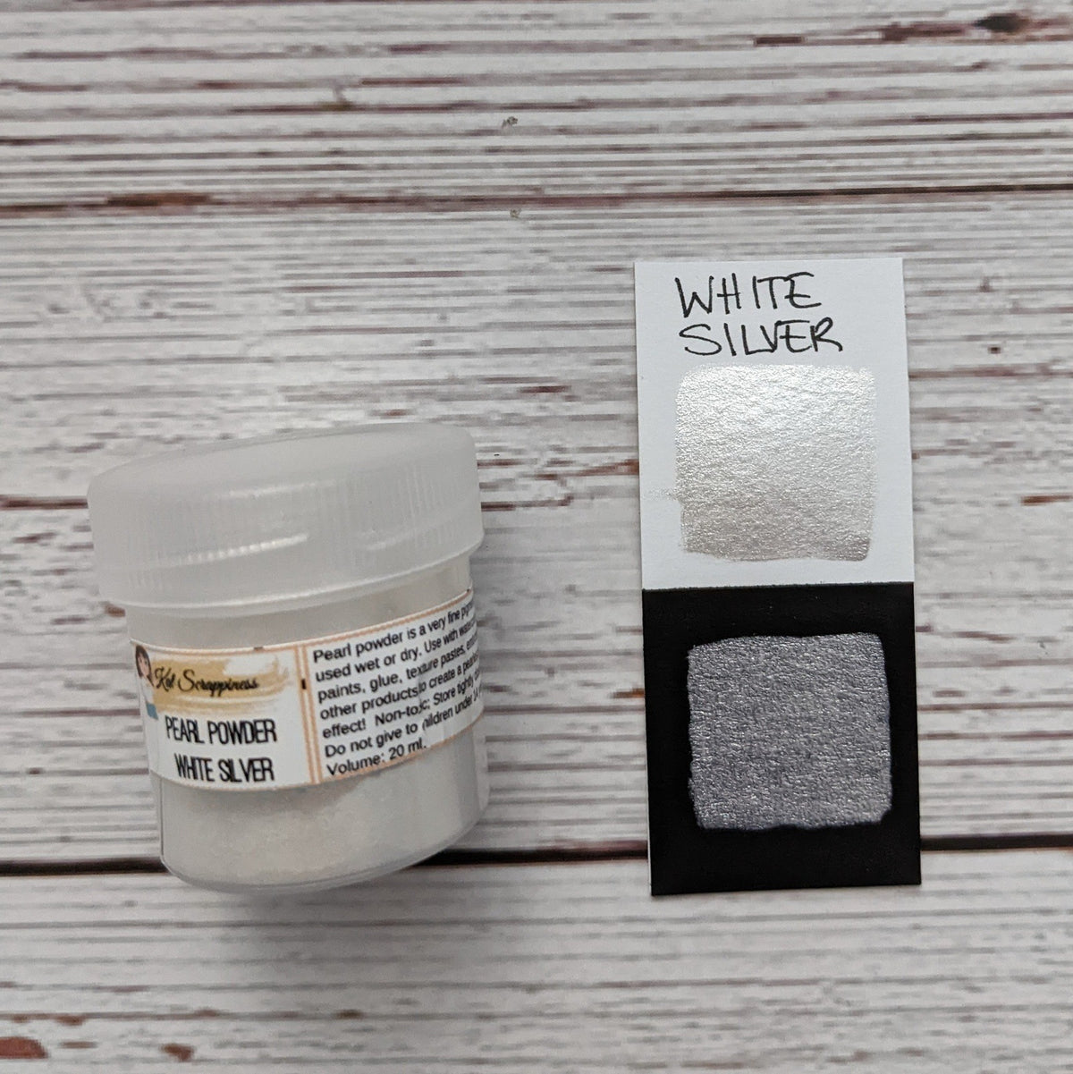 Pearl Powder - White Silver