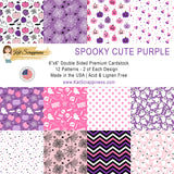 Spooky Cute Purple 6x6 Paper Pad