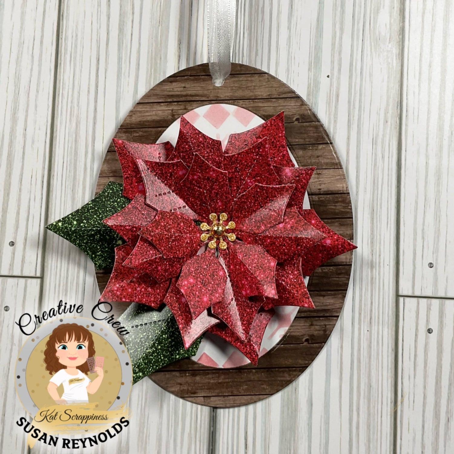 XL Christmas Faux Glitter 6x6 Paper Pad