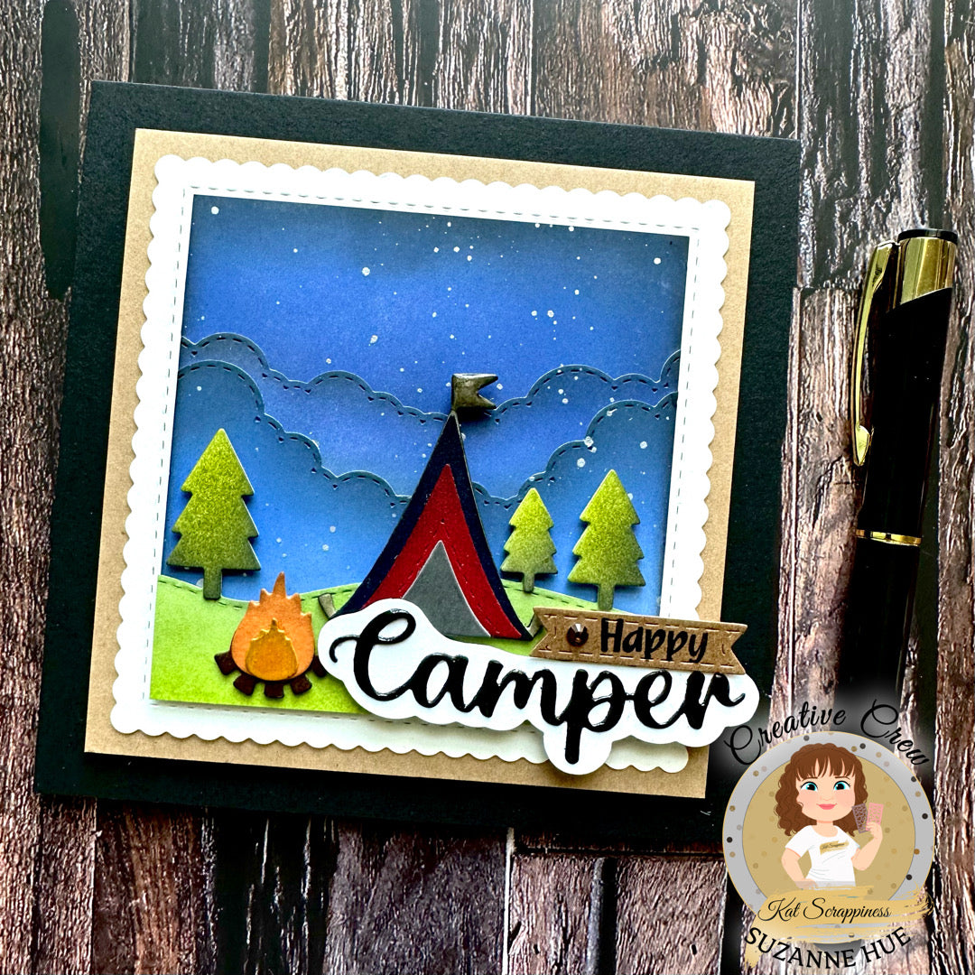 Let&#39;s Go Camping Craft Dies