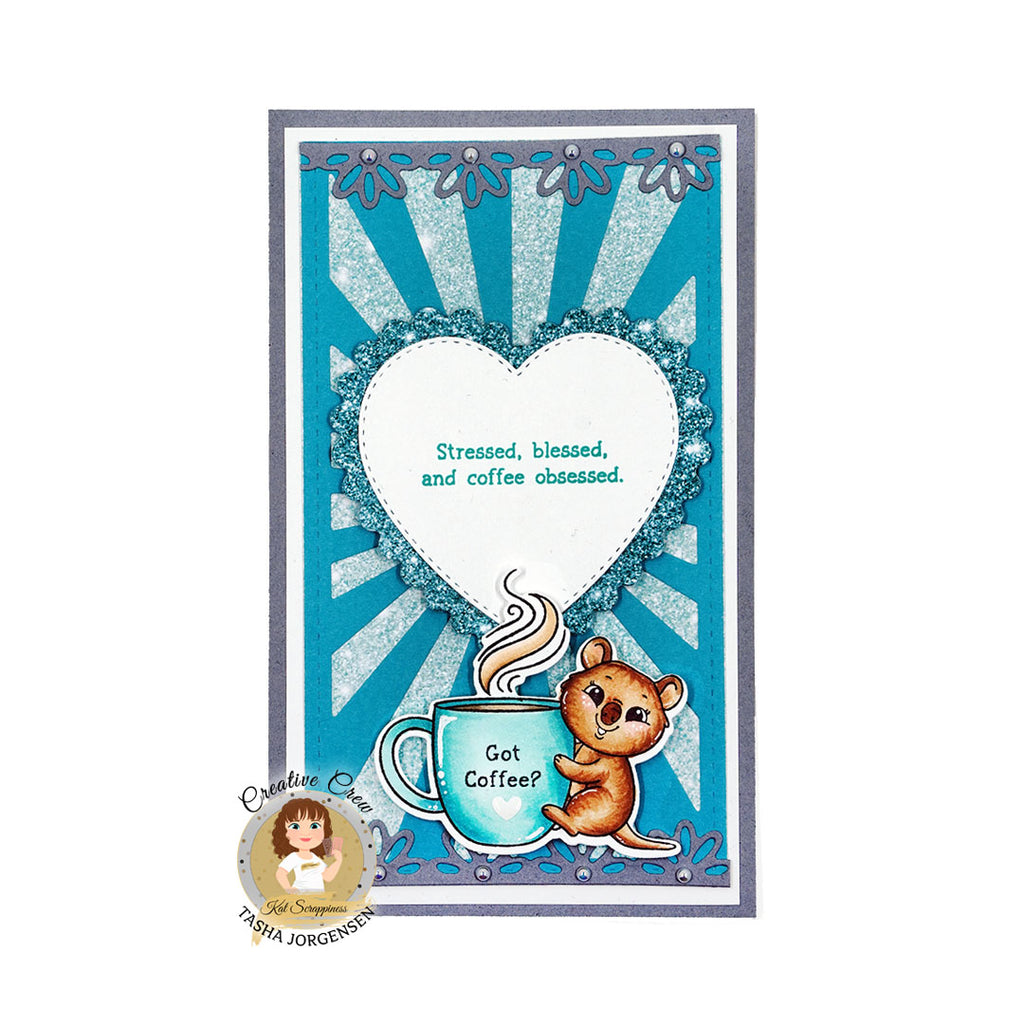 Double Stitched Heart Craft Dies - Kat Scrappiness