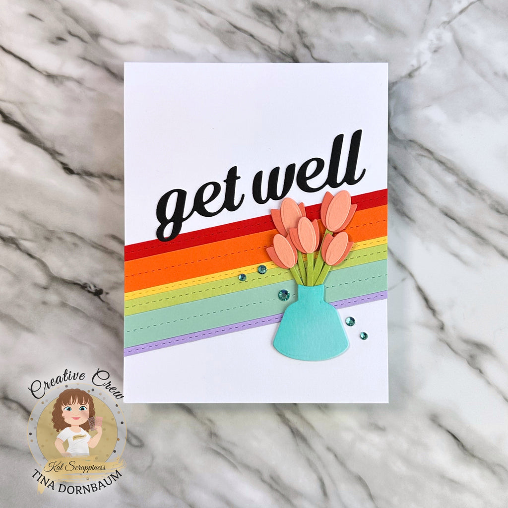 Get Well Word Craft Die with Shadow