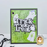 Ghostly Trick or Treat Shadow Sentiment Craft Die