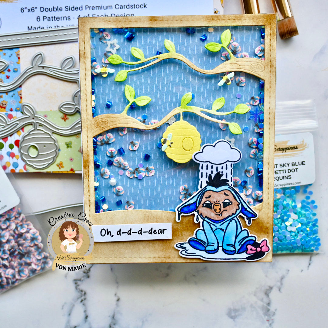 Hundred Acre Beehive Background Craft Die - New Release!