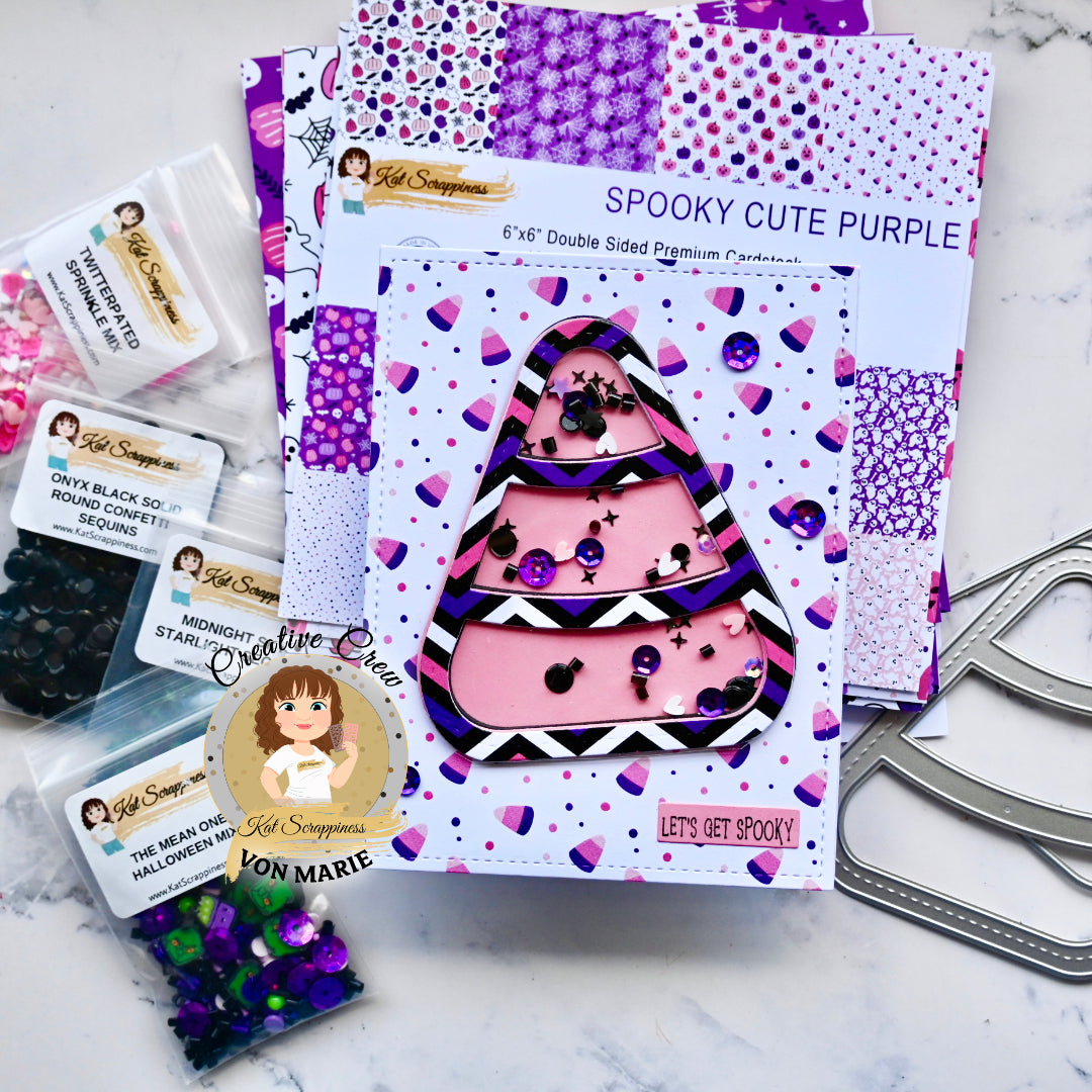 Spooky Cute Purple 6x6 Paper Pad