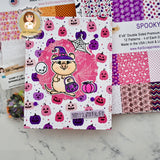 Spooky Cute Purple 6x6 Paper Pad