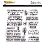 Sentiment Shoppe – Within the Fold: "Woodland Critter Sentiments" 6x6 Stamp Set - New Release!