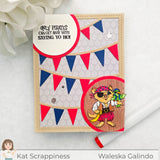 Layered Party Banner Background