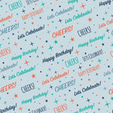 "Birthday for Him" 6x6 Patterned Paper Pack