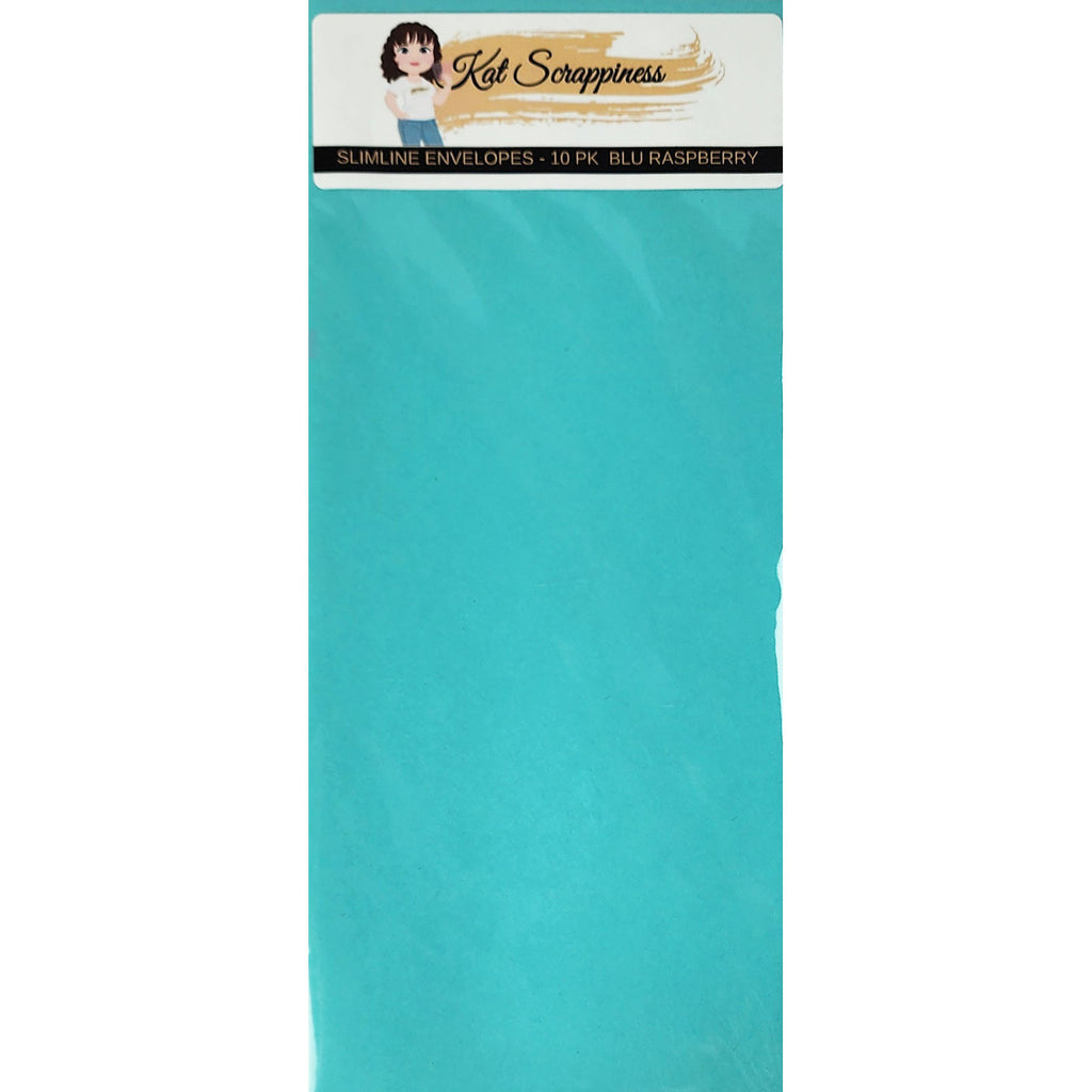 #10 Slimline Envelope - Blu Raspberry 10 pack