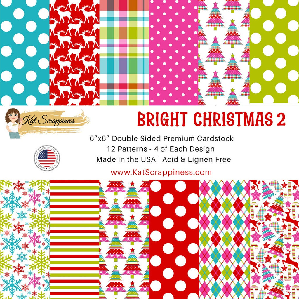 Bright Christmas 2 6x6 Paper Pad -