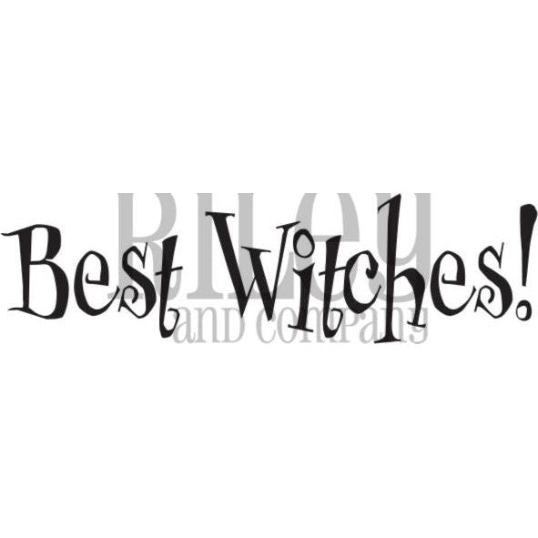 Best Witches Cling Stamp by Riley & Co