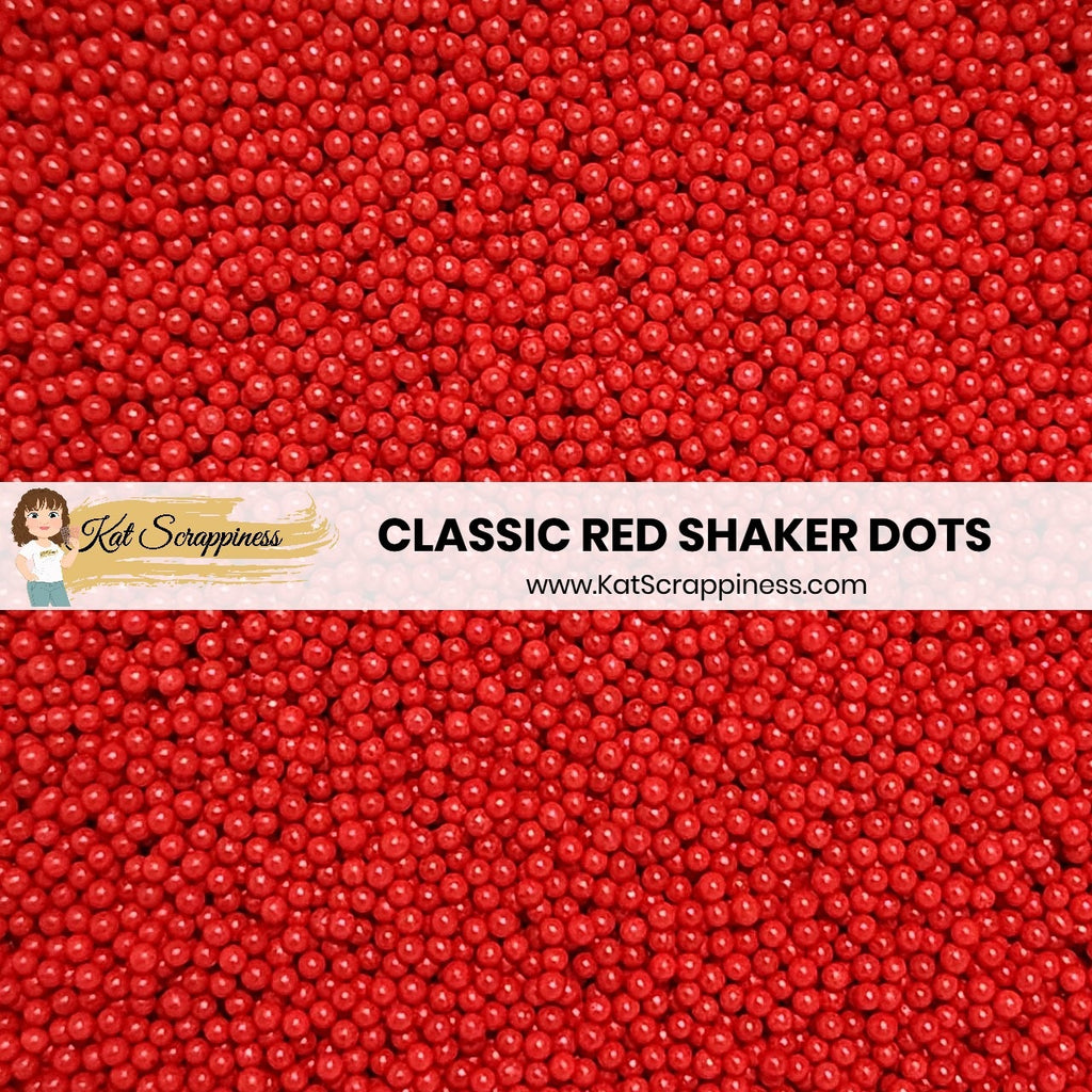 Classic Red Shaker Dots - New Release!