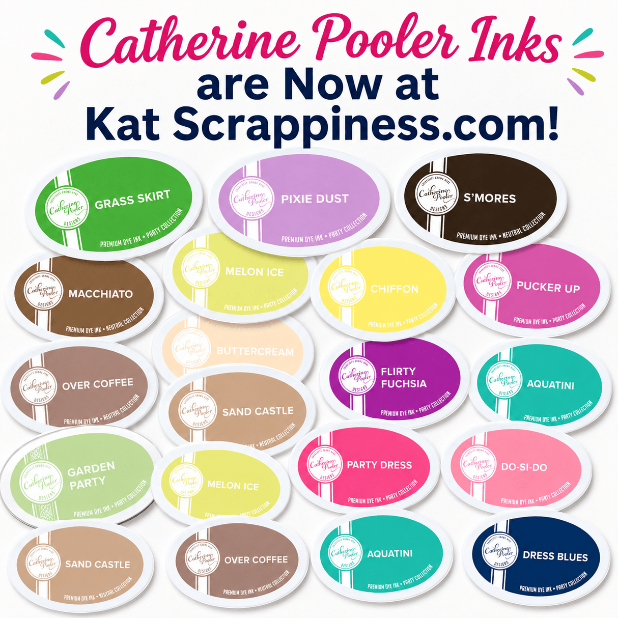 Catherine Pooler Designs Premium Dye Ink Pad - Choose your Colors!
