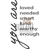 You Are Clear Stamps by Riley & Co