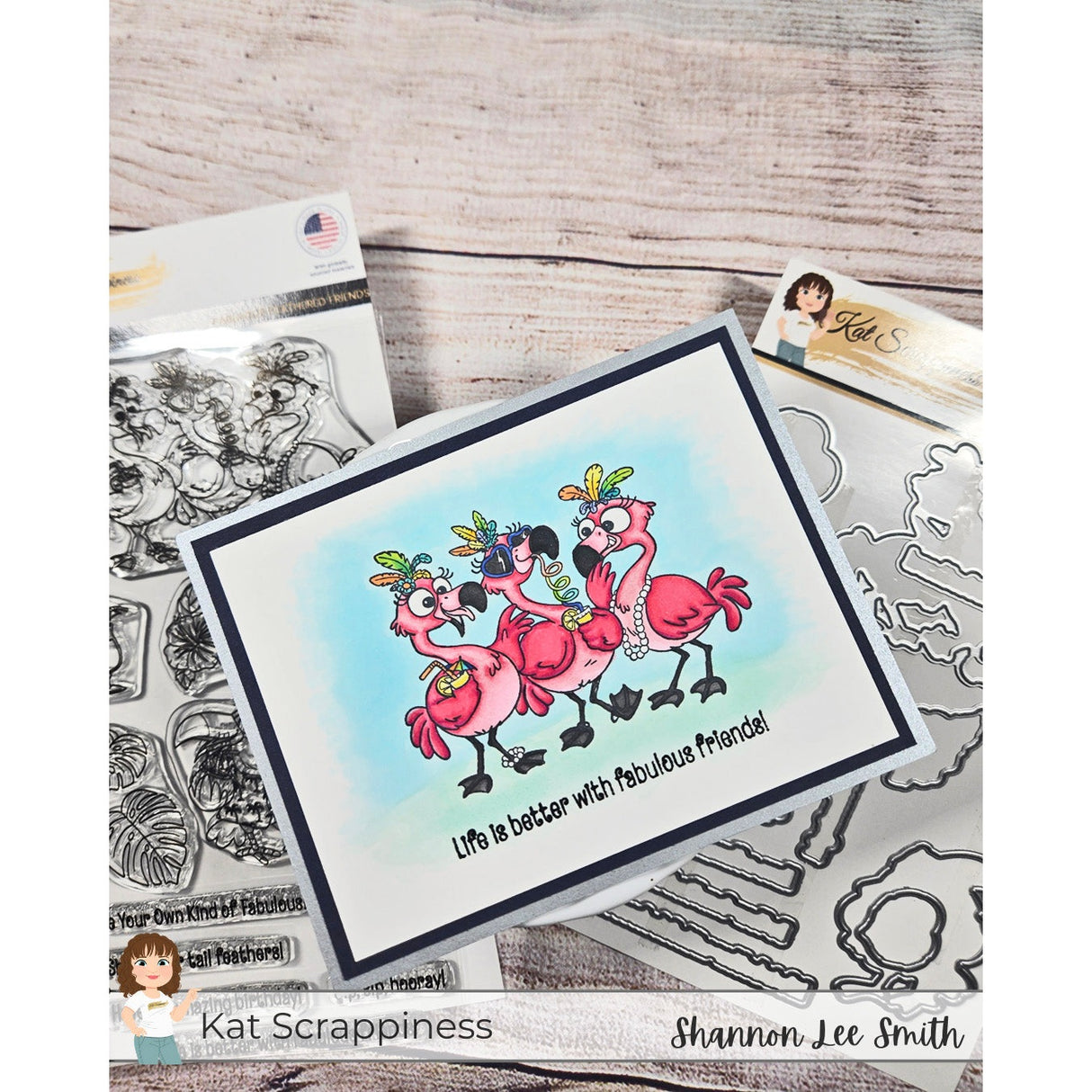 Fabulous Feathered Friends 4x8 Stamp Set