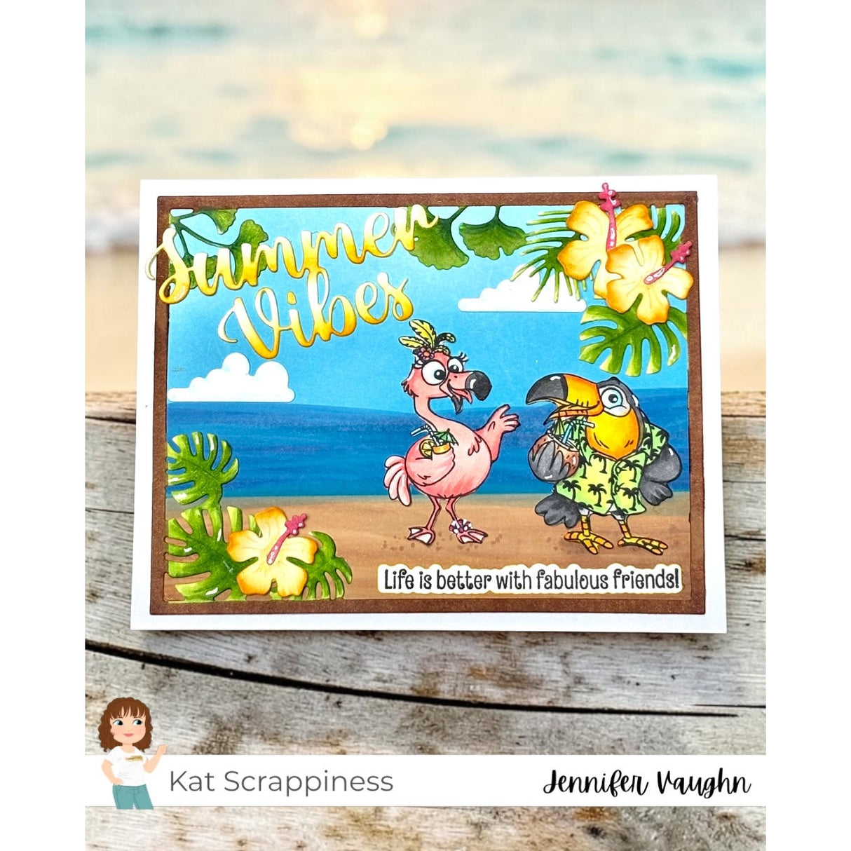 A2 Jungle Frame Craft Die
