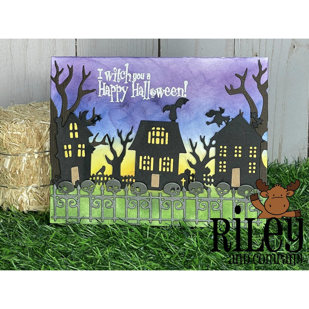 I Witch You Cling Stamp by Riley & Co