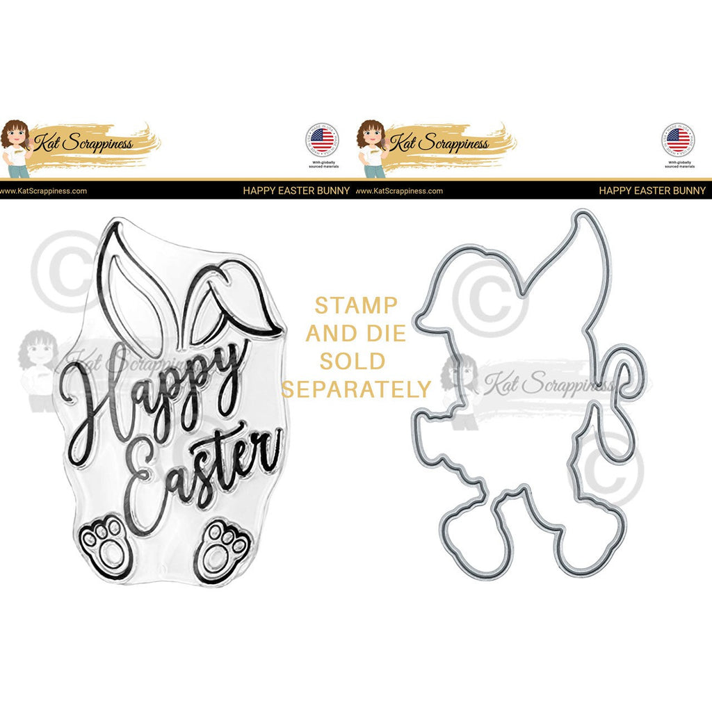Happy Easter Bunny Stamp - Re-Release!