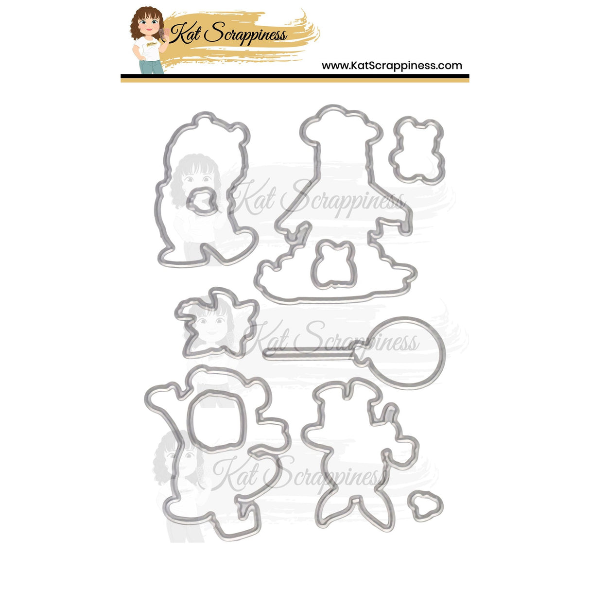 Hundred Acre Quokka Coordinating Craft Dies - New Release!