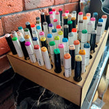 Marker Storage - 81 Markers - WHITE