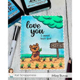 Love You Shadow Sentiment Craft Die