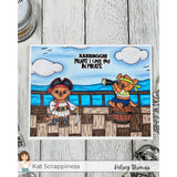 Pirate Quokkas Stamp Set